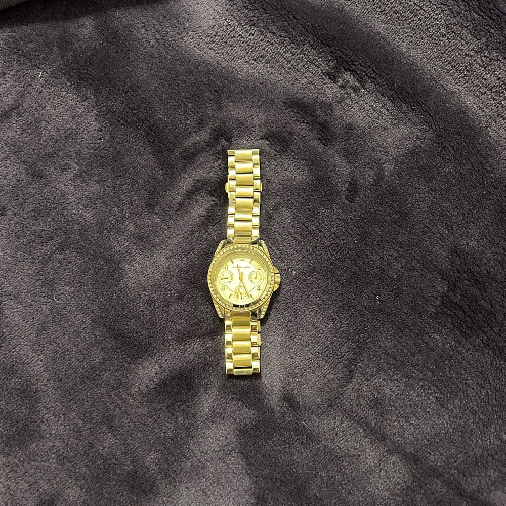 Michael Kors embellished watch